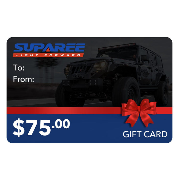 SUPAREE.COM Gift Card $75.00 Suparee Gift Card | Gift Certificate Product description