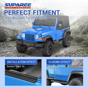 SUPAREE.COM Jeep Accessories Suparee Jeep Door Sill Guards Kit with Logo 1941 for 2007-2018 Wrangler JK JKU Product description