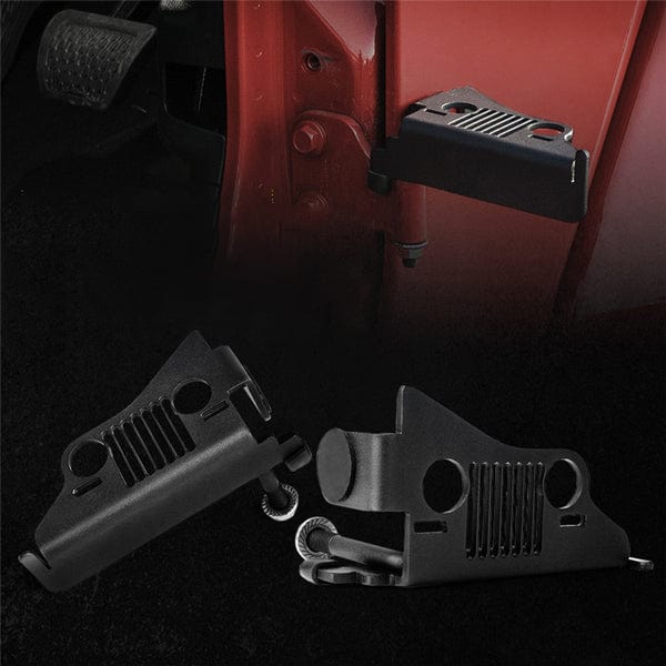 SUPAREE.COM Jeep Accessories Suparee Jeep Front Foot Pegs With Jeep Face For 2018+ Jeep Wrangler JL Product description