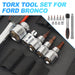 SUPAREE.COM LED Light Bar SUPAREE Ford Bronco Removal Tool Kit Torx Tools Set for 2021-2023 Product description