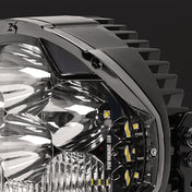SUPAREE HELM 7 gloss black painted housing finish for a clean premium off-road lighting look