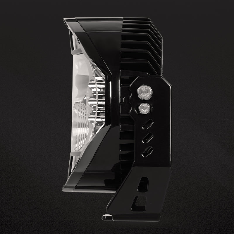 SUPAREE HELM 7 slim side profile showing mounting depth for off-road bumper and grille installation