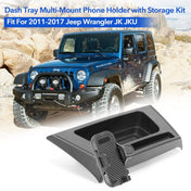 SUPAREE Jeep Accessories Suparee Jeep Phone Mount with Dash Tray Storage Box for 2011-2017 JK JKU Product description