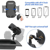 SUPAREE Jeep Accessories Suparee Jeep Phone Mount with Dash Tray Storage Box for 2011-2017 JK JKU Product description