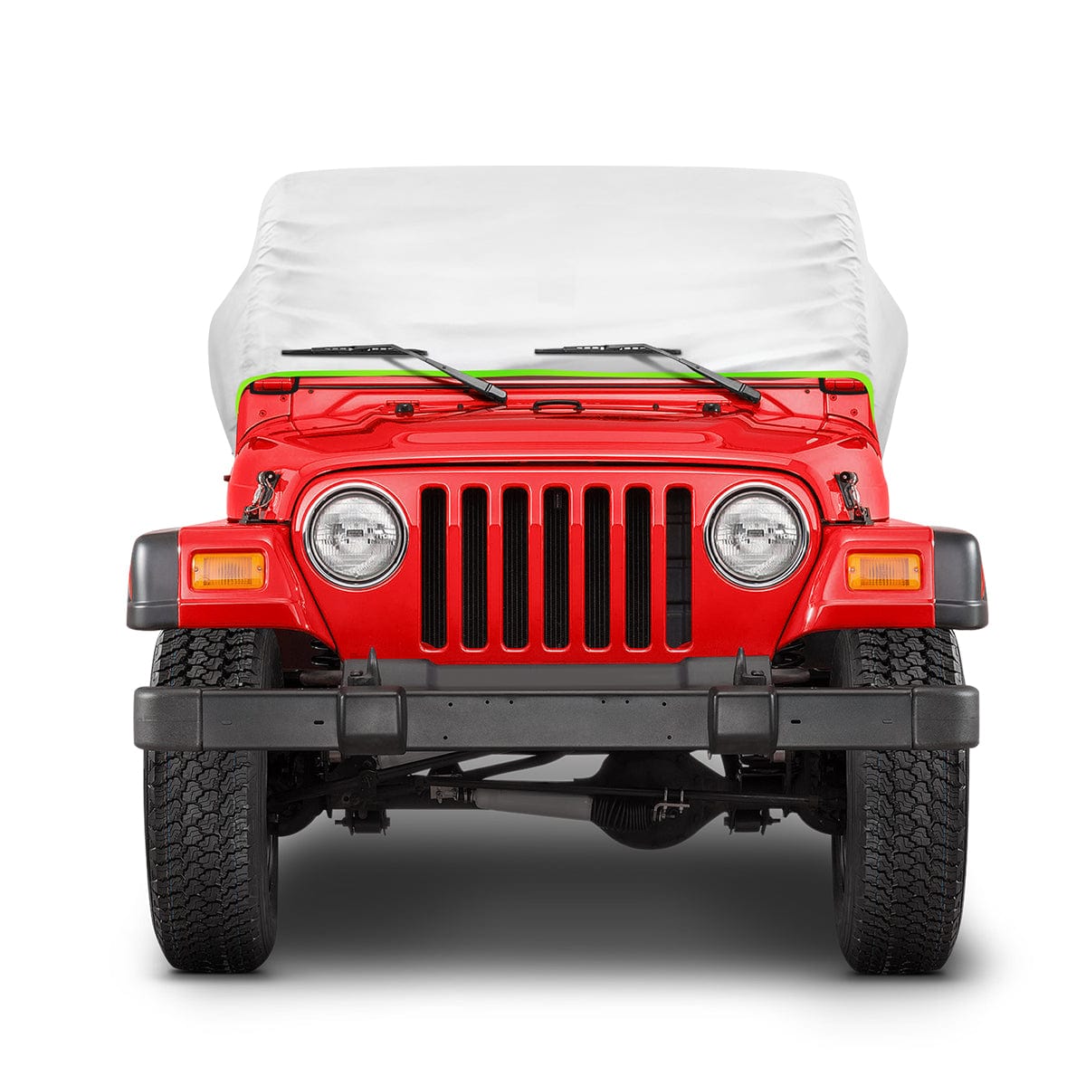 SUPAREE Jeep Cover Suparee Jeep Cab Cover Waterproof for 1976-2006 Wrangler YJ TJ 2 Door Product description