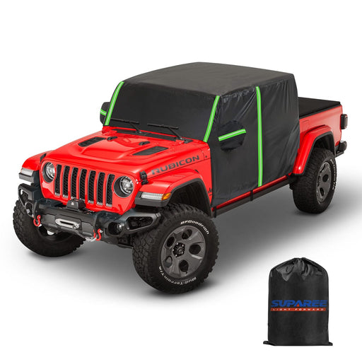 SUPAREE Jeep Cover Suparee Jeep Gladiator Cab Cover 210D for 2020-2022 JT 2/4 doors Product description