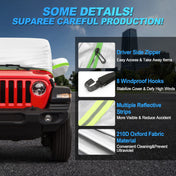 SUPAREE Jeep Cover SUPAREE Jeep Wrangler Cab Cover 4 Door for 2007-2023 JK JKU JL JLU Product description
