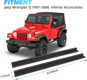 SUPAREE Jeep Door Sill Guards Suparee Jeep Door Sill Guards Kit for 1997-2006 Wrangler TJ 2-Door Product description