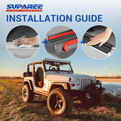 SUPAREE Jeep Door Sill Guards Suparee Jeep Door Sill Guards Kit for 1997-2006 Wrangler TJ 2-Door Product description