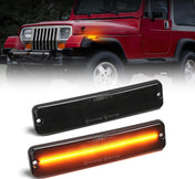 SUPAREE Jeep Side Marker Light Suparee Jeep Wrangler YJ LED Side Marker Lights with Smoked Lens for 1987-1995 Product description
