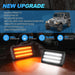 SUPAREE Jeep Turn Signal Lights Suparee Jeep LED Turn Signal Lights Sequential Amber for Wrangler TJ 1997-2006 Product description