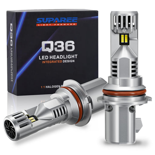 SUPAREE LED headlight bulbs SUPAREE 9004/HB1 LED Headlight Bulbs 6500K White Super Bright Product description