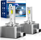 SUPAREE D1S D1R LED Headlight Bulbs with 150W 6500K Cool White
