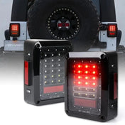 Tail Lights with clear lens, designed specifically for Jeep Wrangler 2007-2018 JK models, offer enhanced visibility and style for your vehicle.