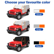 We provide 3 great colors for you to choose, Including Black, silver, gray.