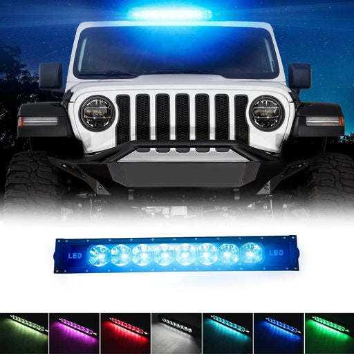 22 inch LED Light Bar For Jeep Wrangler SUPAREE.COM