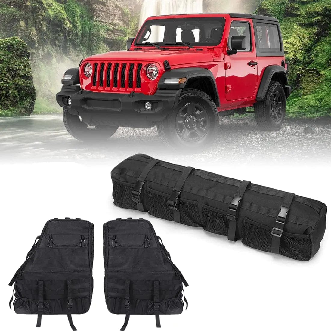 Jeep Wrangler Storage Bag For Wrangler JK TJ LJ  Unlimited JL 4-Door