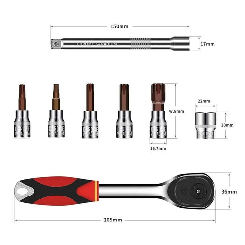 Jeep Wrangler Hardtop Door Removal Torx Tools Set Wrench Kits