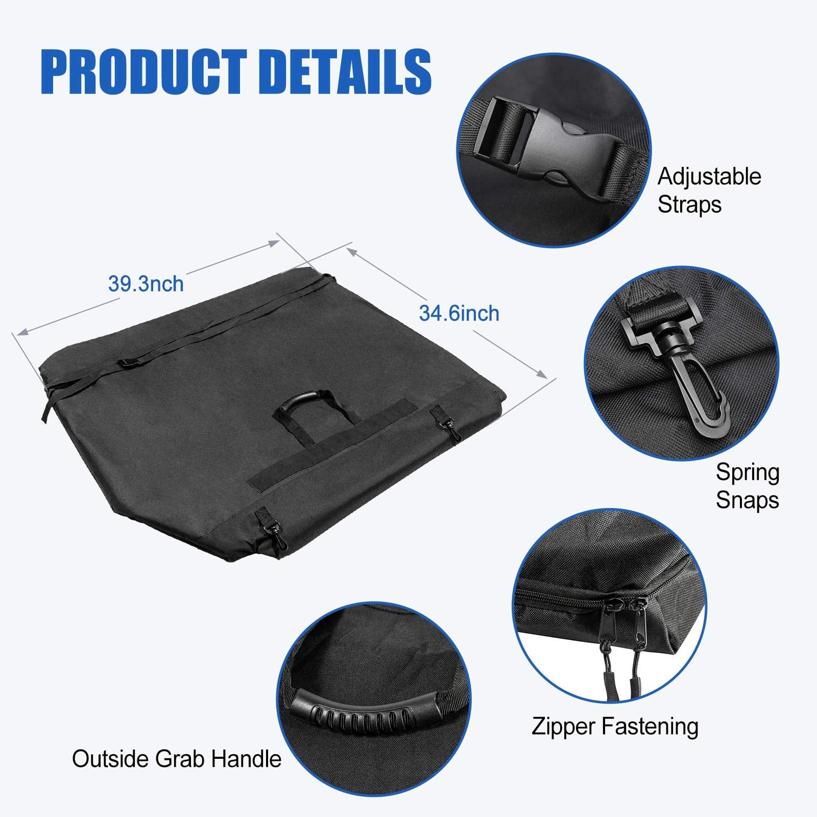 Jeep Wrangler Storage Bag for Freedom Panels Hard Top