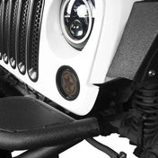 Suparee Star Smoke Lens Jeep Wrangler Grille Light with turn signal SUPAREE.COM