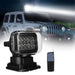 SUPAREE 360°  Rotating Remote Control LED searchlight work light SUPAREE.COM