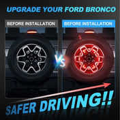 Ford Bronco Spare Tire Light T- Style with Plug-N-Play for 2021 2022 2023 SUPAREE