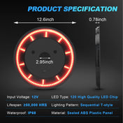 Ford Bronco Spare Tire Light T- Style with Plug-N-Play for 2021 2022 2023 SUPAREE