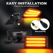 Suparee Jeep Wrangler TJ LED Front Turn Signal & Side Marker Lights for 1997-2006 SUPAREE