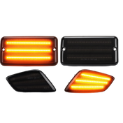 Suparee Jeep Wrangler TJ LED Front Turn Signal & Side Marker Lights for 1997-2006 SUPAREE