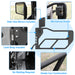 SUPAREE Jeep Half Doors SUPAREE Jeep Half Doors Offroad Iron Tube 2-Doors with Rearview Mirrors & Door limit belt Product description
