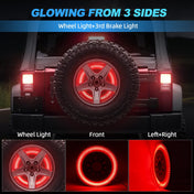 Suparee Jeep JK JKU 3-Side Spare Tire Brake Light For Wrangler 2007-2018 SUPAREE