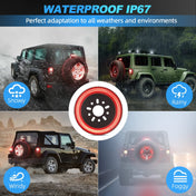 Suparee Jeep JK JKU 3-Side Spare Tire Brake Light For Wrangler 2007-2018 SUPAREE