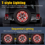 SUPAREE Jeep JK JKU T-Lighting Spare Tire Brake Light Plug & Play 2007-2018 SUPAREE
