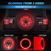 Suparee Jeep JL JLU 3-Side Spare Tire Brake Light for Wrangler 2018+ SUPAREE