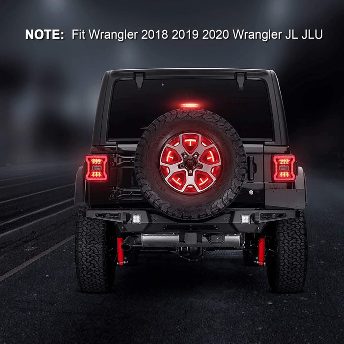 SUPAREE Jeep JL JLU T-Lighting Spare Tire Brake Light Plug & Play SUPAREE