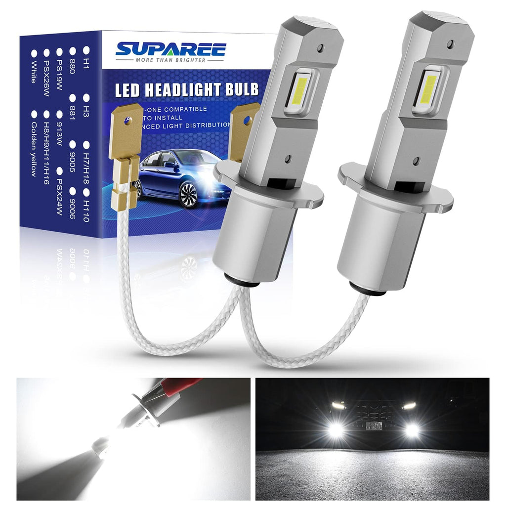 SUPAREE H3 LED Fog Light Bulbs 6500K White 1 1 Original