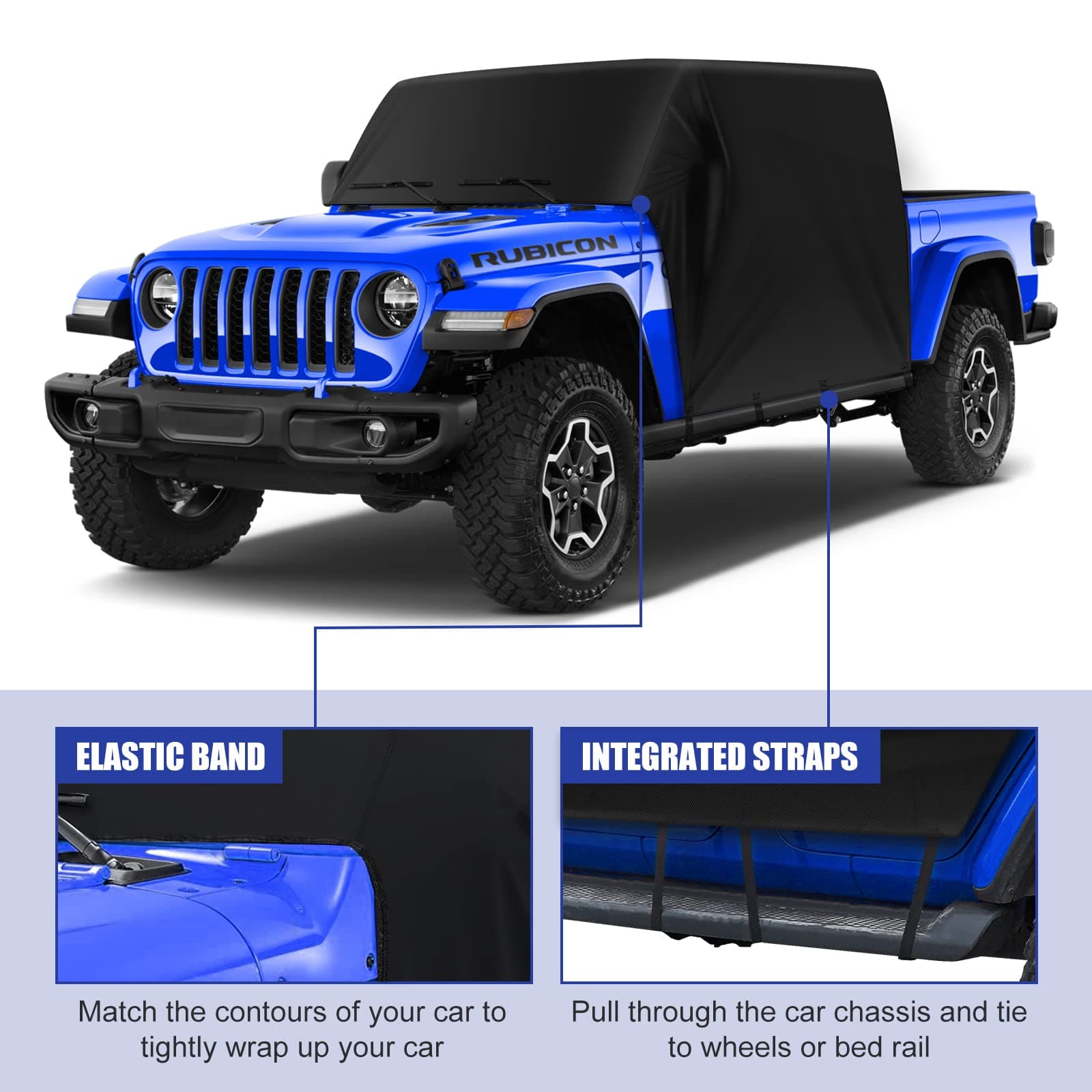 SUPAREE Jeep Gladiator Cab Cover for 2020-2022 JT 4 Door – SUPAREE US