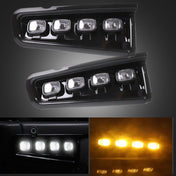 Suapree Ford Bronco Fog Light LED Kit With White & Amber Turn Signals for 2021 2022 2023 SUPAREE