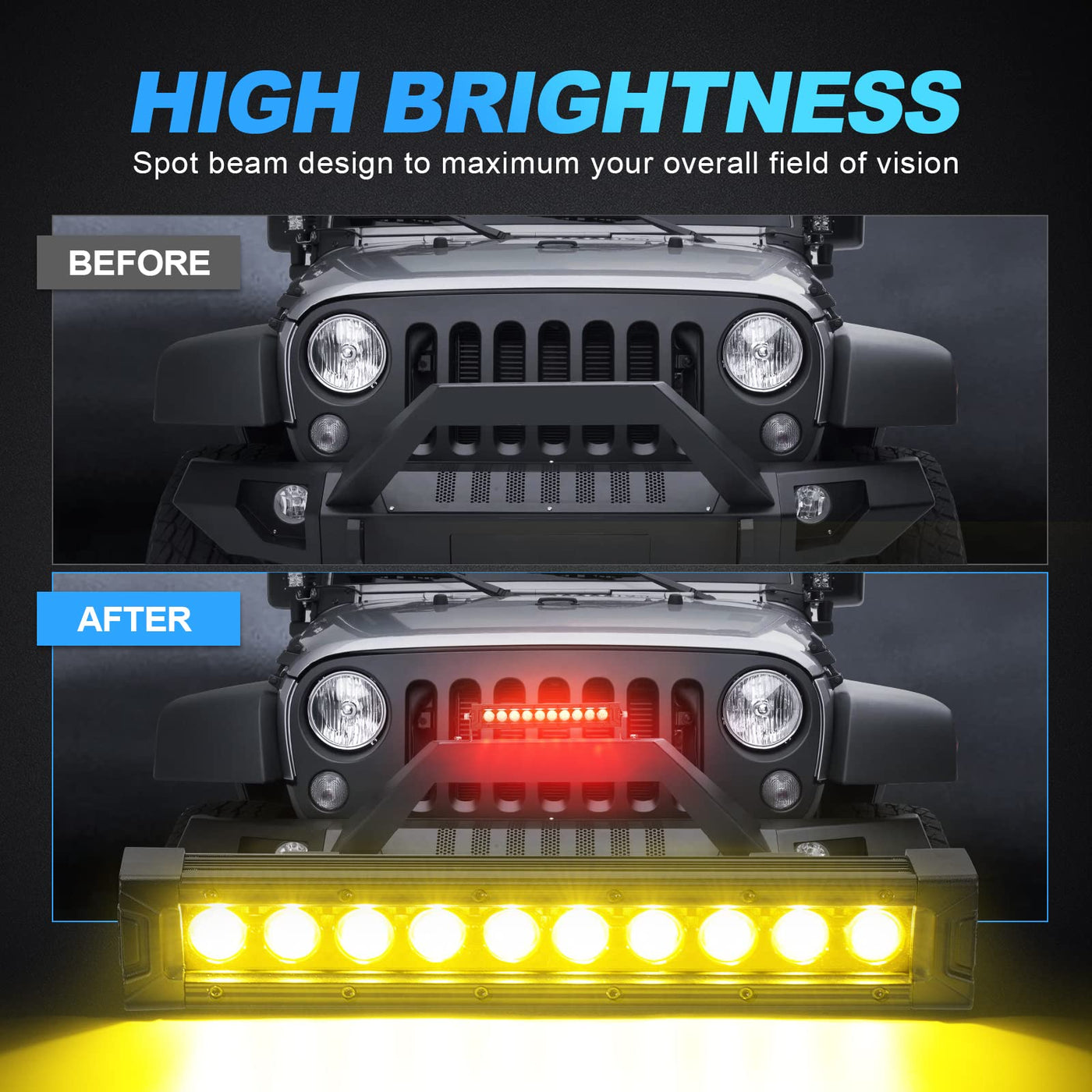 jeep light bar Special Wrangler lighting accessories